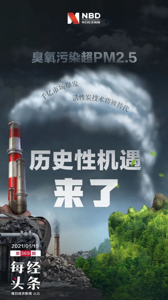 臭氧污染超PM2.5成“十四五”治理重點(diǎn)，千億市場(chǎng)爆發(fā)，活性炭技術(shù)將被替代，歷史性的機(jī)遇來了！